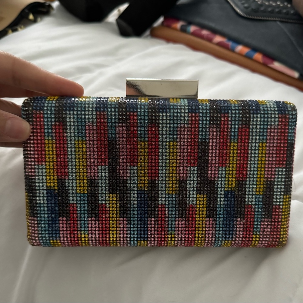 Bedazzled clutch